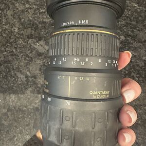 Quantaray AF 70-300mm 1:4 -5.6 LDO MACRO Lens For Canon AUC